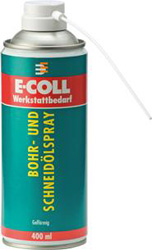 Olej chlodzaco-smarujacy w sprayu, do wiercenia 400ml zelowy E-COLL