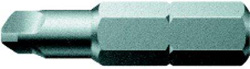 Bit ciągliwo-twardy 1/4" DIN3126C6,3 TRI-Wing 1x25mm Wera