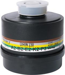 Filtr kombinowany DIRIN 230, ABEK2-P3R D