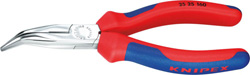 Szczypce tnące półokrągłe (radiowe) 2525, chromowane, 160mm KNIPEX