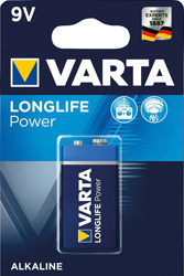 Bateria LONGLIFE Power 9 V E-Block, 1.szt., na blistrze VARTA
