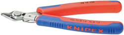 Szczypce tnące boczne dla elektroników Super Knips, kształt 1, 125mm KNIPEX