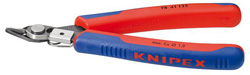 Szczypce tnące boczne dla elektroników Super Knips, kształt 4, 125mm KNIPEX