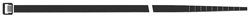 Opaska kablowa z nylonu, kolor czarny 100x2,5mm po 100szt. SapiSelco