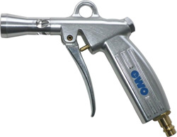 Pistolet do wydmuchiwania aluminiowy pelny strumien z wtykiem EWO