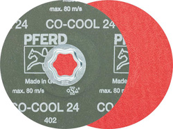 Ściernica tarczowa fibrowa CC-FS CO-COOL 115mm K120 PFERD