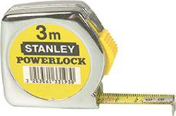 Taśma miernicza kieszonkowa Powerlock, metalowa 3mx12,7mm STANLEY