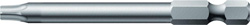 Bit ciągliwo-twardy 1/4" DIN3126E6,3 do śrub z gniazdem Torx 10x50mm Wera