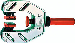 Ścisk krawędziowy do obsługi jedną ręką EKT, zakres mocowania 10-55mm BESSEY