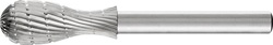 Frez trzpieniowy HSS, kształt obły, 641230 3 6mm 12x30mm Pferd