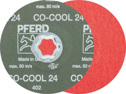 Ściernica tarczowa fibrowa CC-FS CO-COOL 115mm K50 PFERD