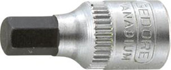 Nasadka wkrętakowa 1/4" do śrub z łbem z gniazdem 6-kątnym 3x60mm GEDORE